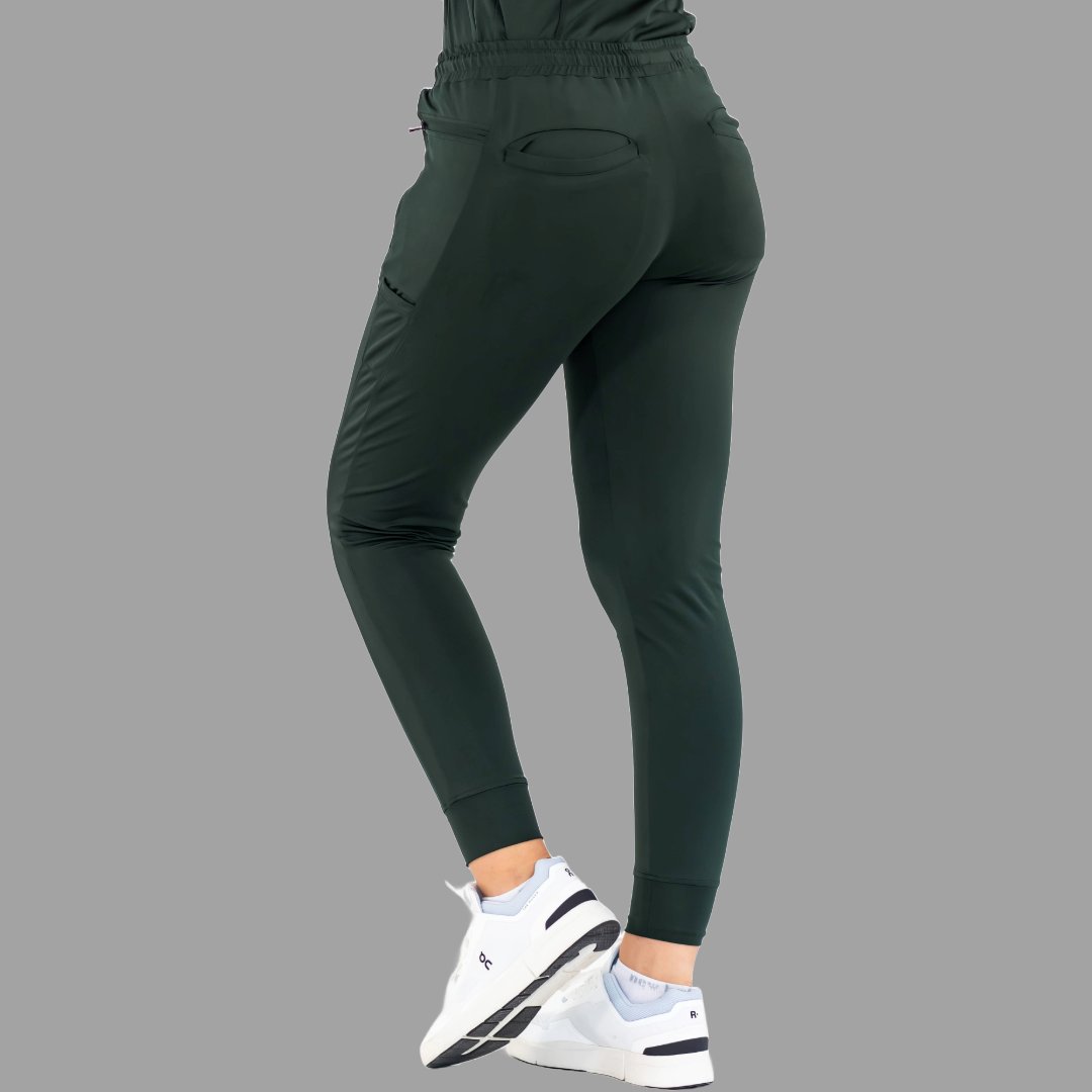 Women's Scrub Joggers 920 Super Stretch Bottle Green