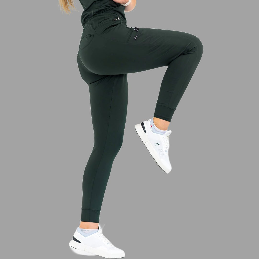 Women's Scrub Joggers 920 Super Stretch Bottle Green