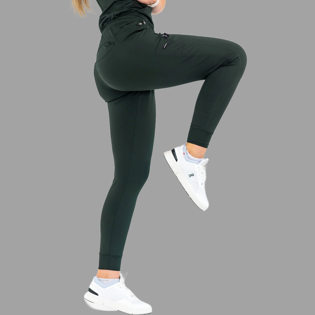 Women's Scrub Joggers 920 Super Stretch Bottle Green