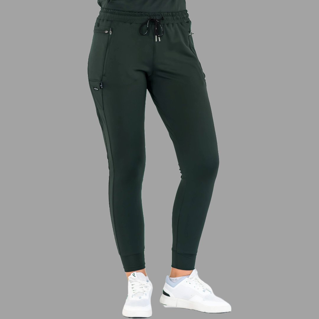 Women's Scrub Joggers 920 Super Stretch Bottle Green