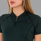 Women's Scrub Top 920 Super Stretch Bottle Green