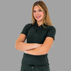 Women's Scrub Top 920 Super Stretch Bottle Green
