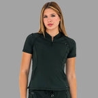 Women's Scrub Top 920 Super Stretch Bottle Green