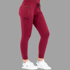 Women's Joggers 920 Super Stretch Burgundy, Scrubs 920