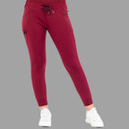 Women's Joggers 920 Super Stretch Burgundy, Scrubs 920