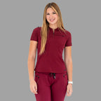 Women's Top 920 Burgundy Super Stretch, Scrubs 920