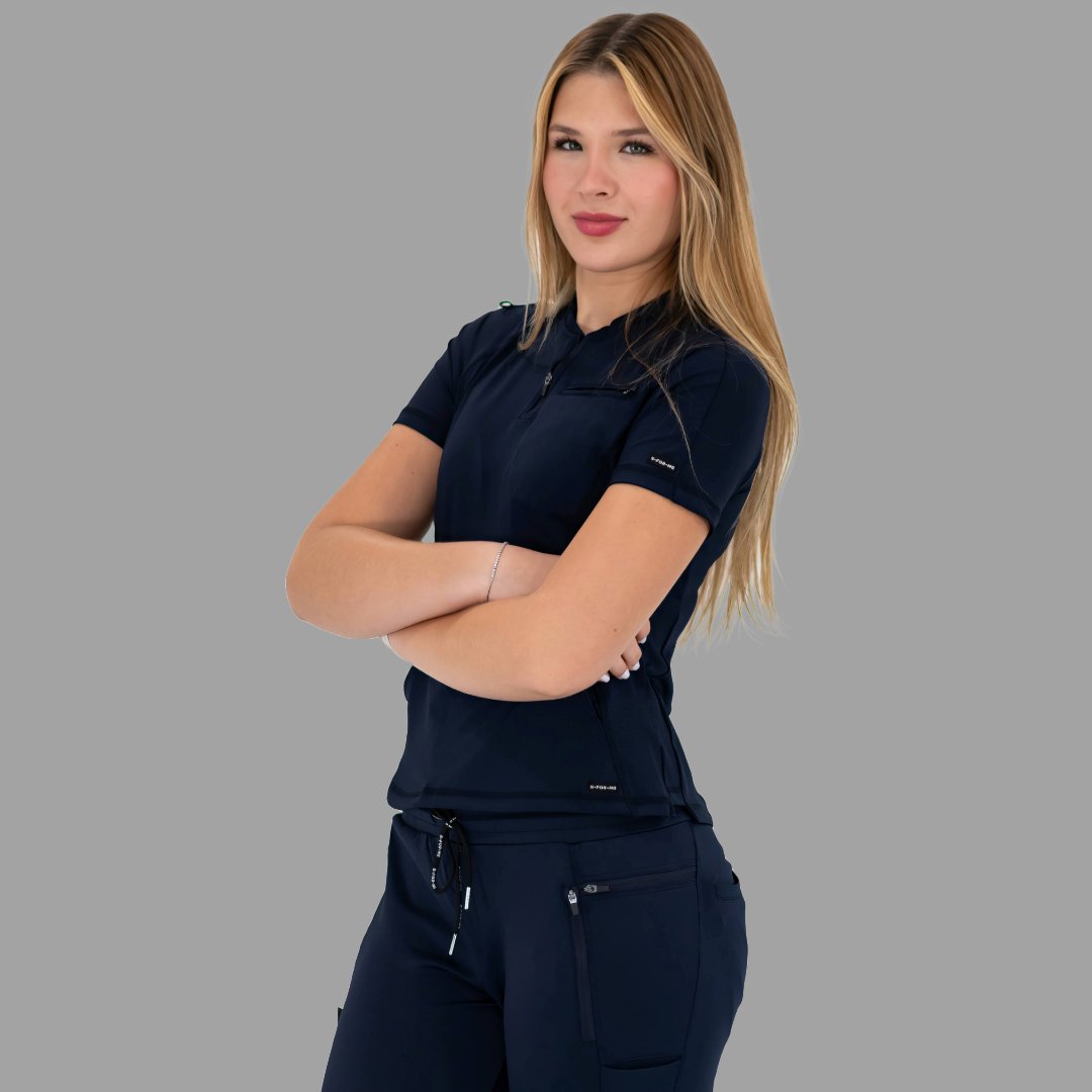 Women's Top 920 Super Stretch Navy Blue, Scrubs 920