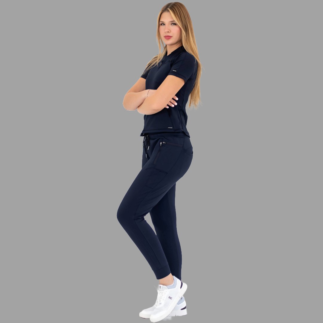 Women's Top 920 Super Stretch Navy Blue, Scrubs 920