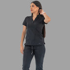 Women's Top 930 Black Super Stretch, Scrubs 930