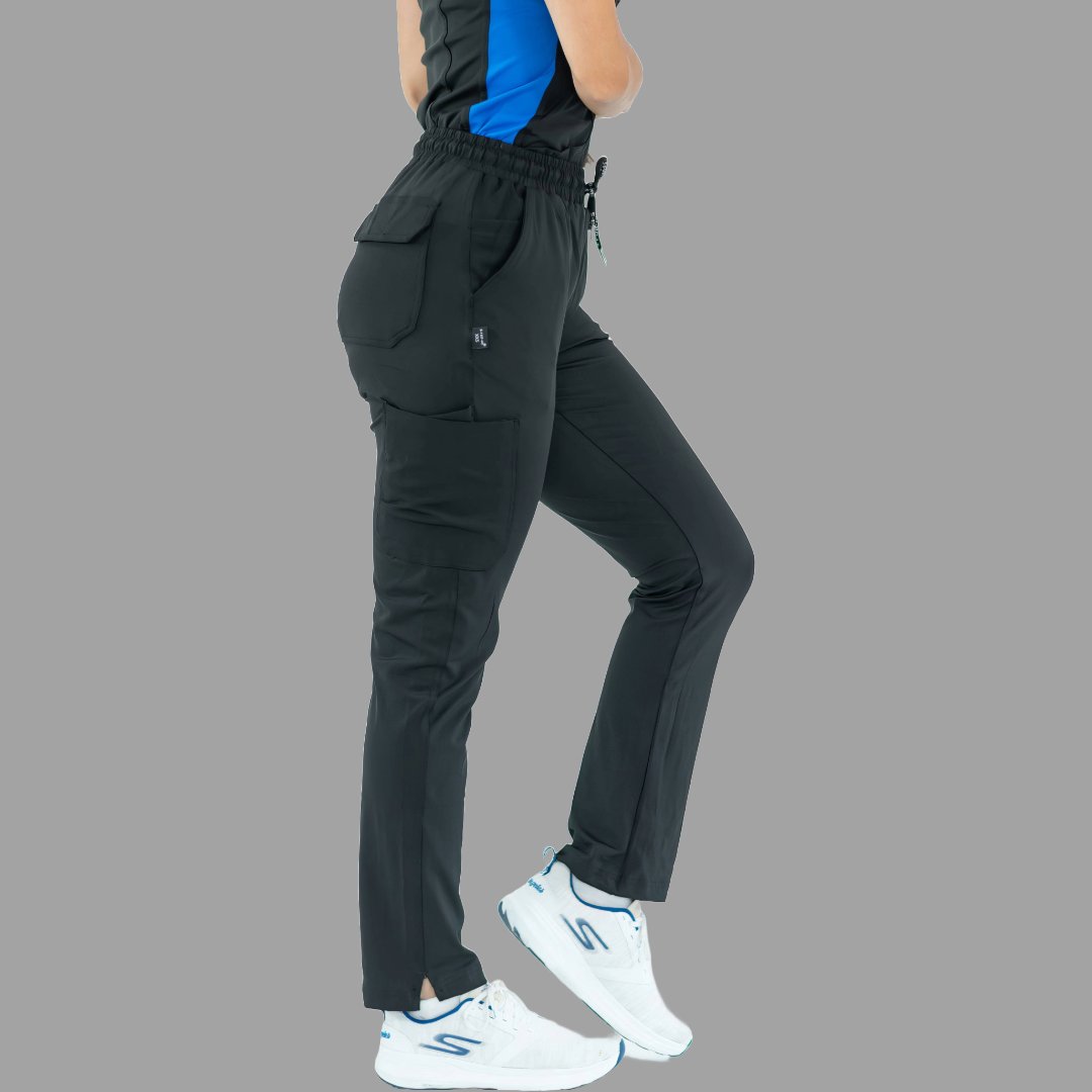 Women's Pants 930 Black Super Stretch, Scrubs 930