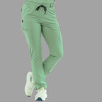 Women's Pants 930 Brook Green - Maroon Super Stretch, Scrubs 930