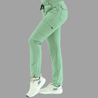 Women's Pants 930 Brook Green - Maroon Super Stretch, Scrubs 930