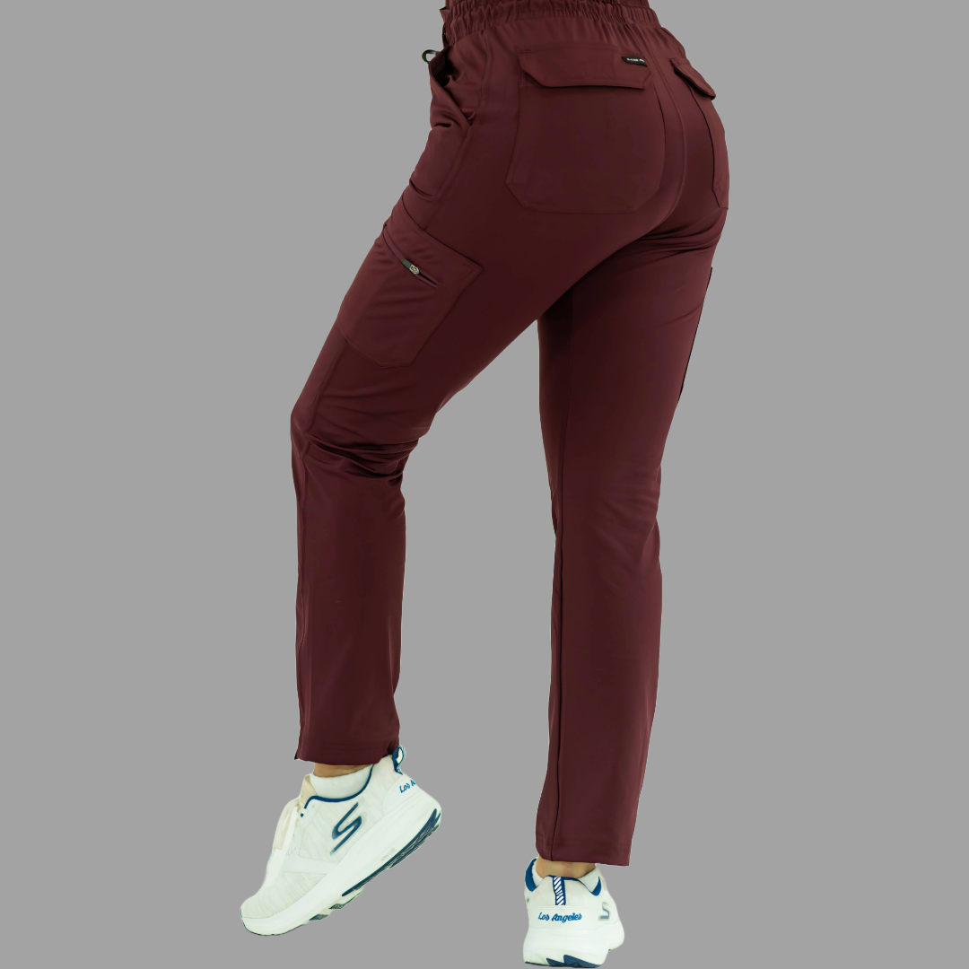 Women's Pants 930 Maroon Super Stretch, Scrubs 930