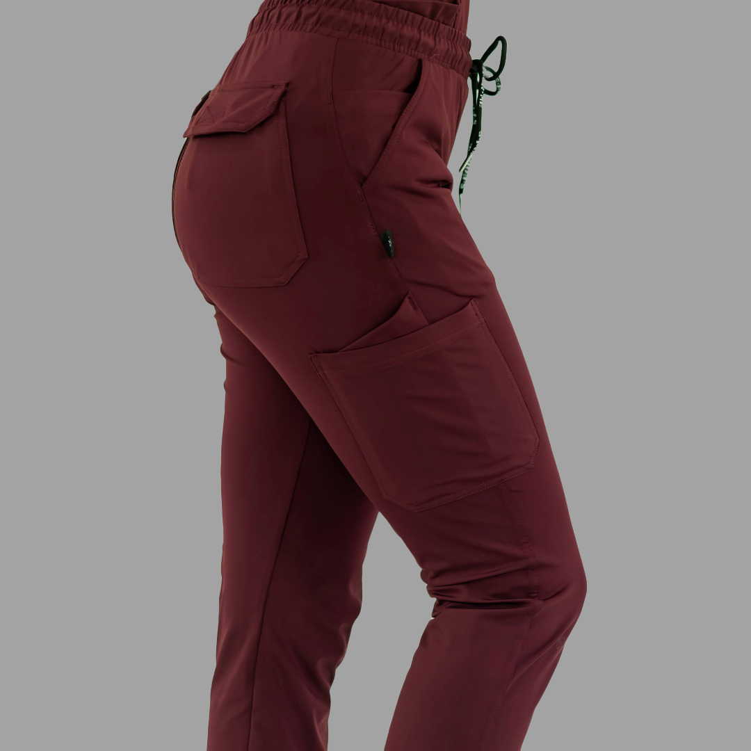 Women's Pants 930 Maroon Super Stretch, Scrubs 930
