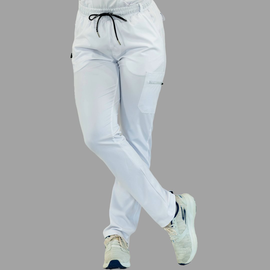 Women's Pants 930 White Super Stretch, Scrubs 930