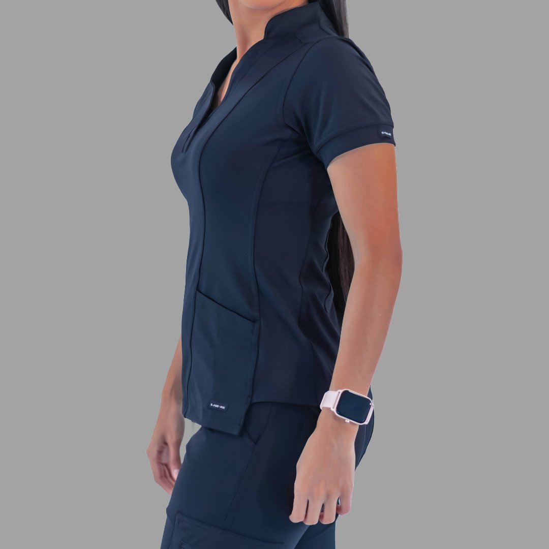 Women's Top 930 Navy Blue Super Stretch, Scrubs 930