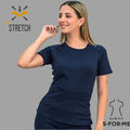 Women's Top 901 Navy Blue, Super Stretch Scrubs