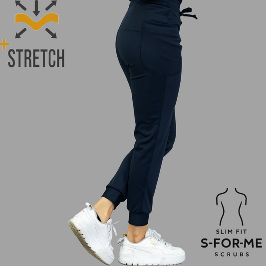 Women's Pants 902 Navy Blue, Super Stretch Scrubs