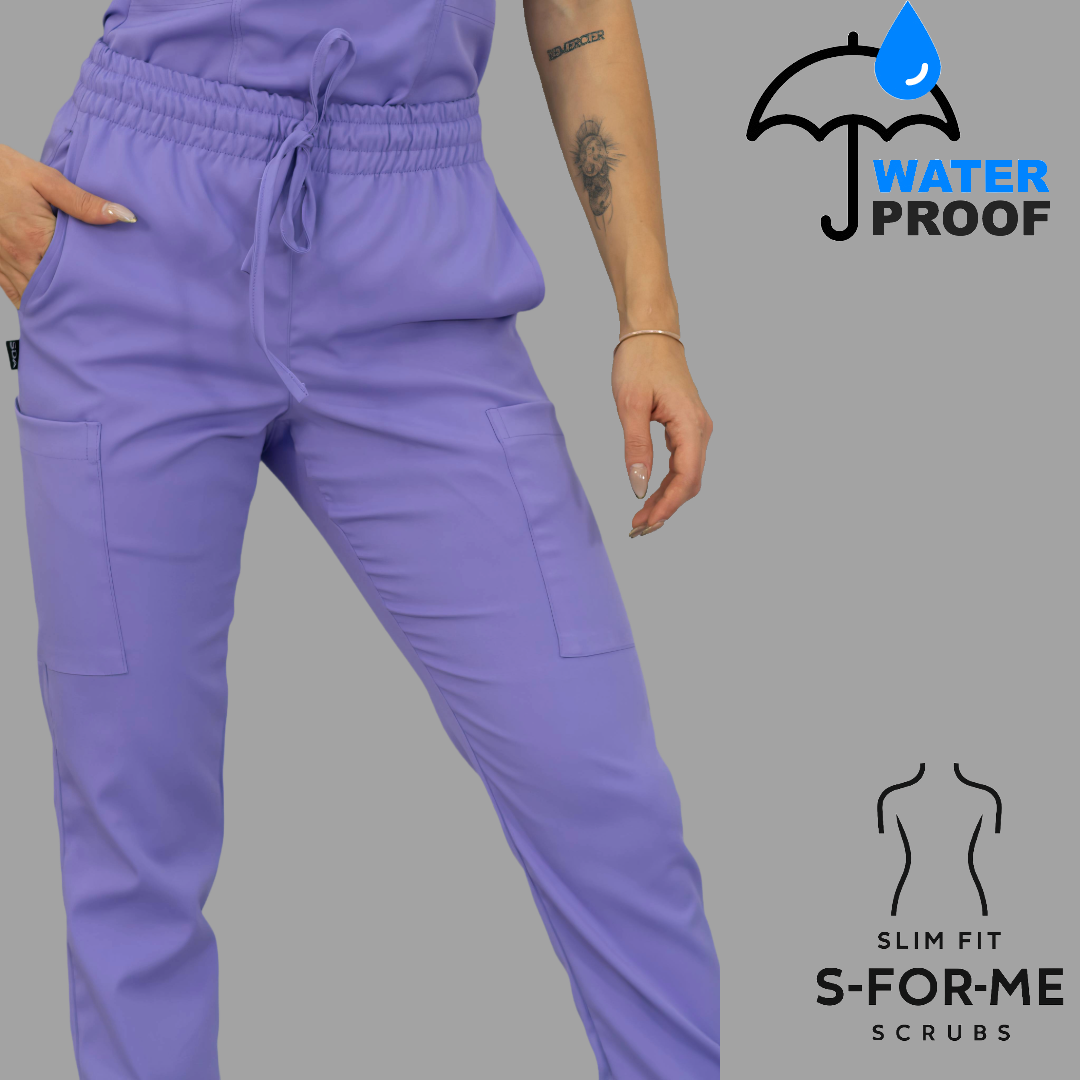 Women's Scrub Jogger Pants 501 Lilac Lotus