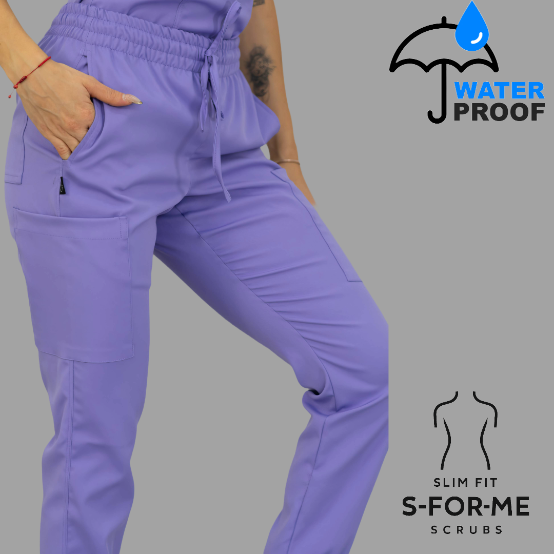 Women's Scrub Jogger Pants 501 Lilac Lotus