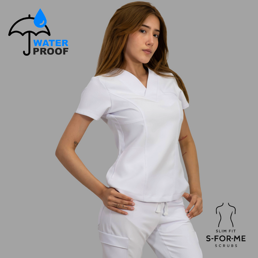 Women's 502 Pure White Top, Waterproof