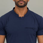Men's Top 910 Navy Blue Super Stretch