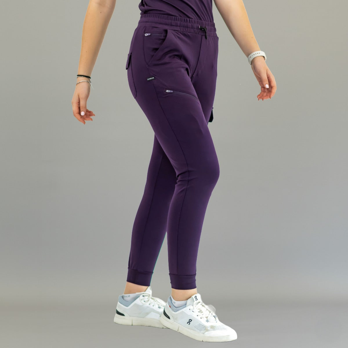 Women’s Jogger 905 Purple, Super Stretch Scrubs