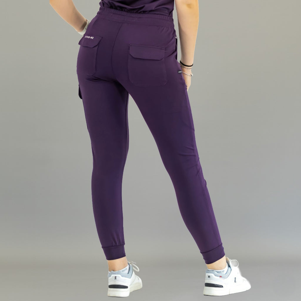 Women’s Jogger 905 Purple, Super Stretch Scrubs