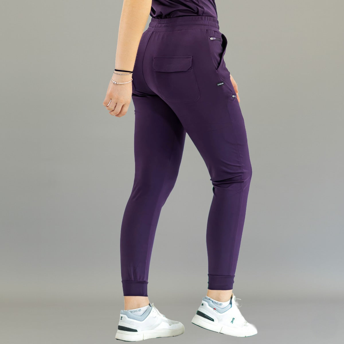 Women’s Jogger 905 Purple, Super Stretch Scrubs