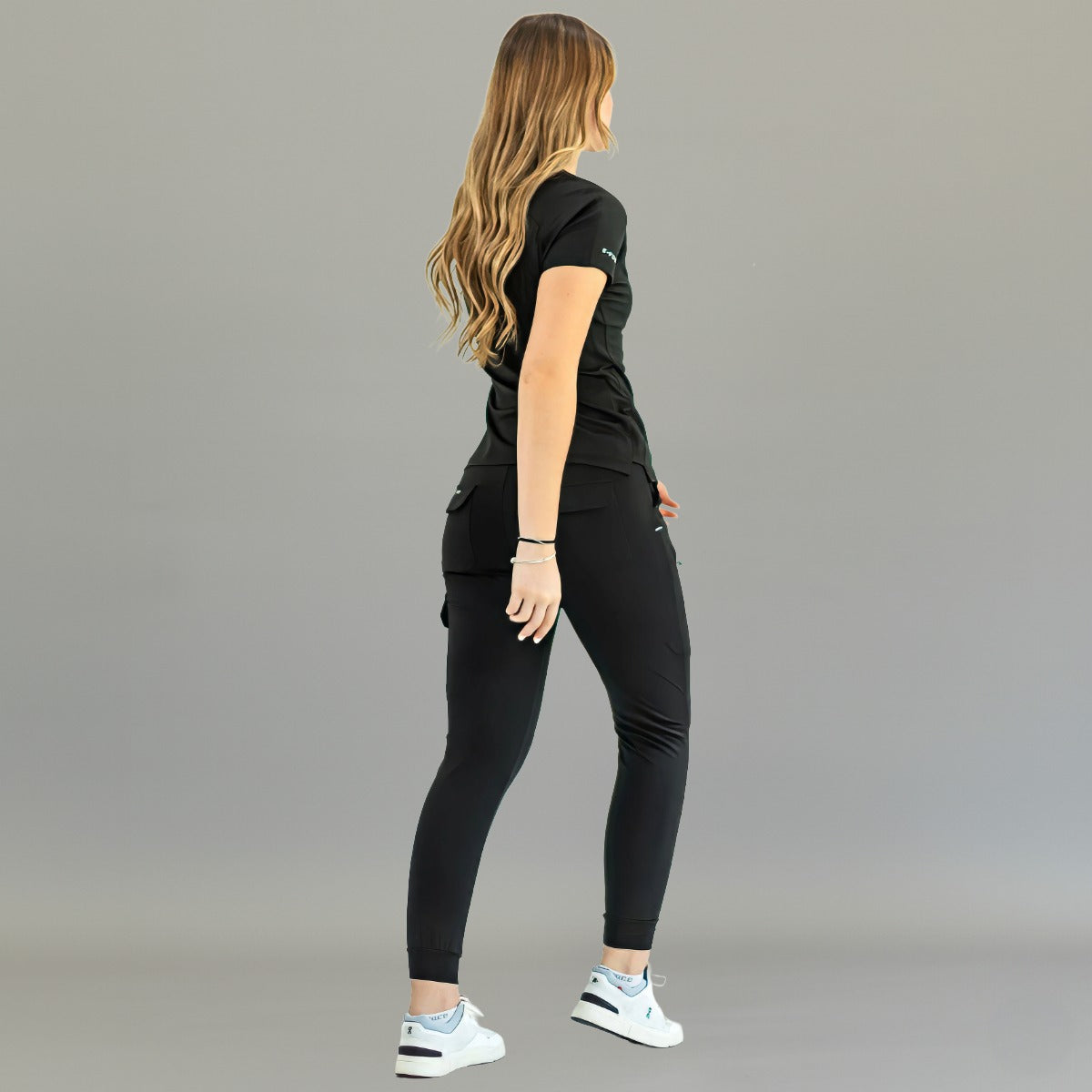 Women’s Jogger 905 Black, Super Stretch Scrubs