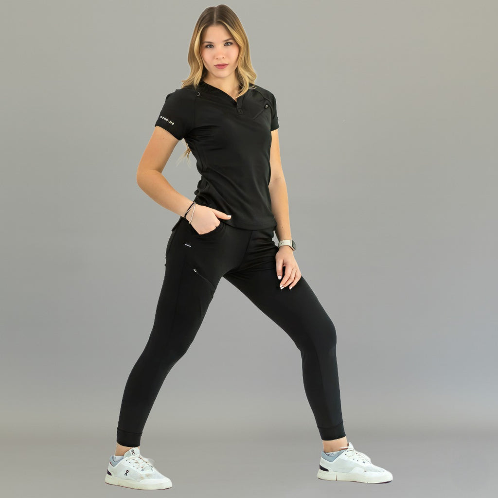 Women’s Jogger 905 Black, Super Stretch Scrubs