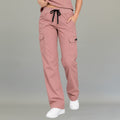 Women's Scrub Pants 940 Dusty Rose Super Stretch | Cargo — view 1 de 7