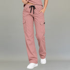 Women's Scrub Pants 940 Dusty Rose Super Stretch | Cargo — view 1 de 7