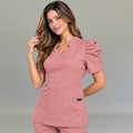 Women's Scrub Top 940 Dusty Rose Super Stretch — view 1 de 5
