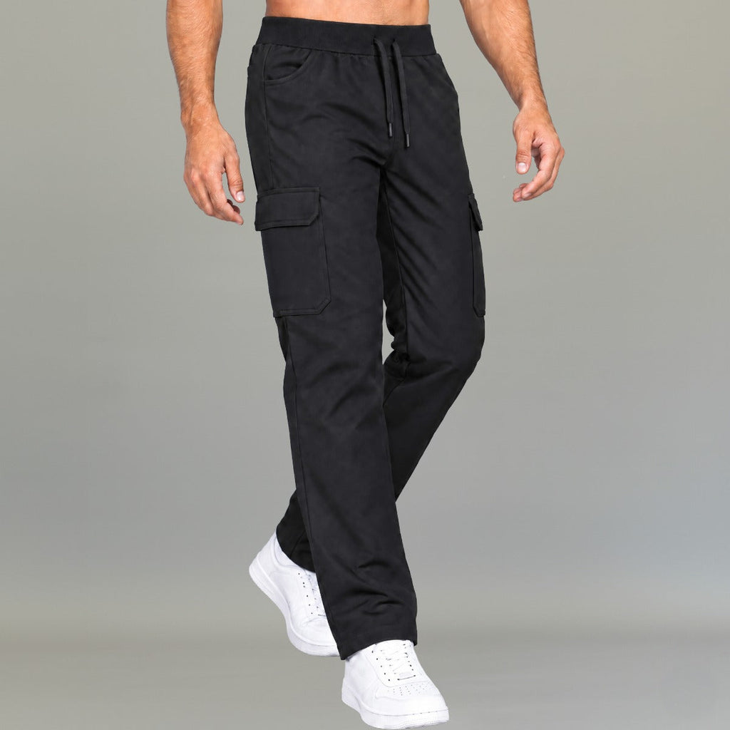 Men's Scrub Pants 940 Black Super Stretch | Cargo — view 2 de 4