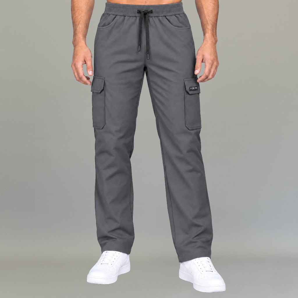 Men's Scrub Pants 940 Oxford Grey Super Stretch | Cargo — view 1 de 3