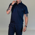 Men’s Butter Soft Touch Navy Blue Top Style 510