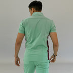 Men's Top 930 Brook Green - Maroon Super Stretch, Scrubs 930