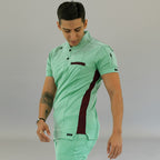 Men's Top 930 Brook Green - Maroon Super Stretch, Scrubs 930