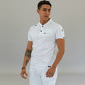 Men's Top 930 White Super Stretch, Scrubs 930