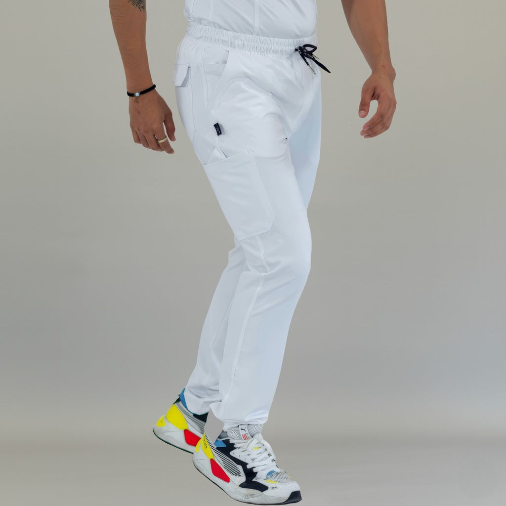Men's Pants 930 White Super Stretch, Scrubs 930