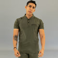 Men's Top 930 Olive Green Super Stretch, Scrubs 930