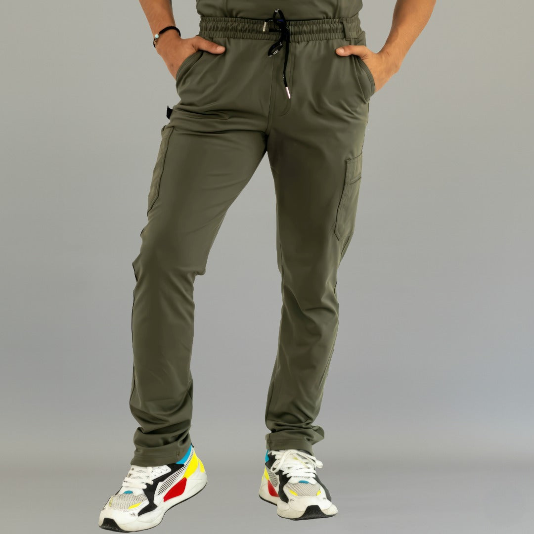 Men's Pants 930 Olive Green Super Stretch, Scrubs 930