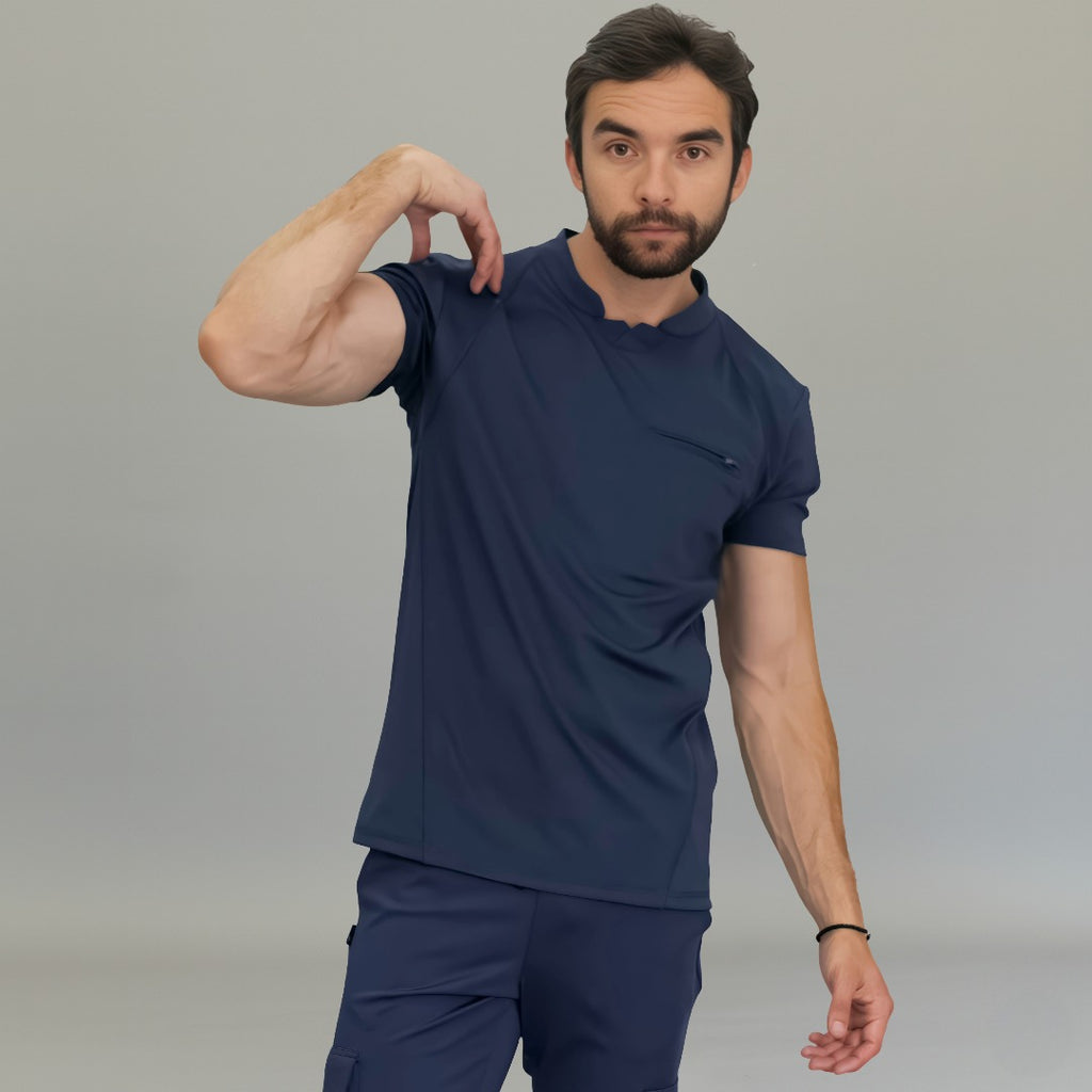 Men's Top 910 Navy Blue Super Stretch