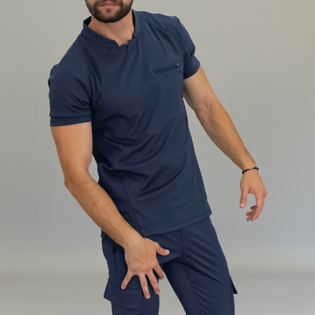 Men's Top 910 Navy Blue Super Stretch