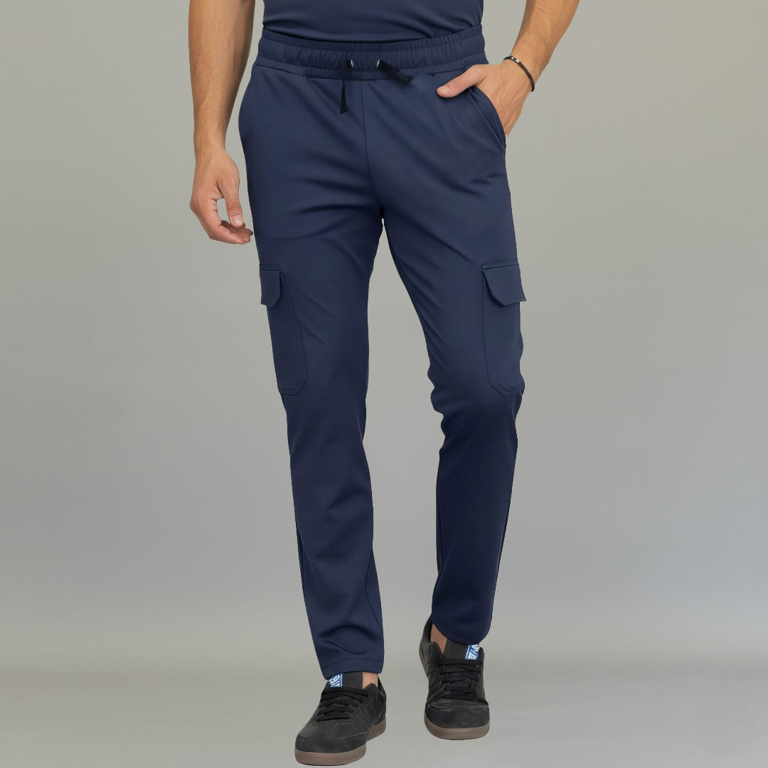 Men's 910 Navy Super Stretch Hem Pants