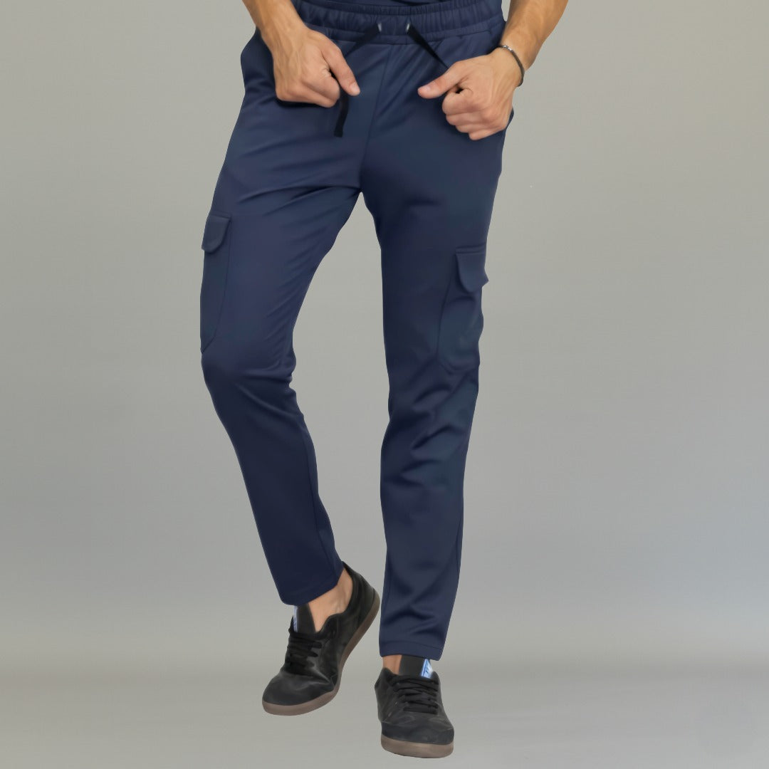 Men's 910 Navy Super Stretch Hem Pants