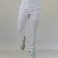 Men's Alviero White Straight-Leg Pants