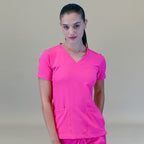 Women's Style 530 Fuchsia Scrub Top