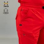 Men's Jogger 905 Red, Scrubs Super Stretch